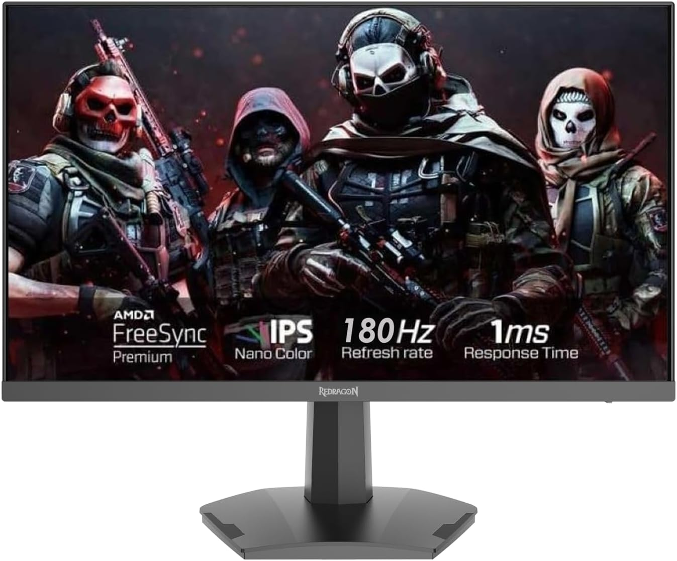 Redragon AZUR 24″ IPS 180Hz GM24X5 1MS GAMING MONITOR Redragon AZUR 24″ IPS 180Hz GM24X5 1MS GAMING MONITOR